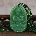 Lucky Amulet Buddha Bodhisattva Halskjede For Menn Kvinner Lang Genser A6