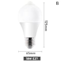 Miniatyrbild 1 av 8: Led Glödlampa E27 Skruv Hembelysning Energisparande konstant C C