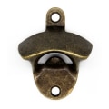 Miniatyrbilde 6 av 8: Veggmontert flaskeåpner i sinklegering  Boksåpnere firkantet bronse Black
