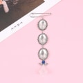 Pikkukuva 2 / 5: Hääkimppu valokuvakoru DIY Pin-rintaneula Pitsikehys Charm Ova 8