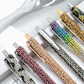 Miniatyrbillede 3 af 8: Tryk Metal Kuglepenne Diamant Multi-farve Gavepen Creativ A9
