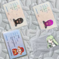 Miniatyrbillede 2 af 8: Transparent Kortholder Bus Visitkort Etui Bank Kredit ID C A9