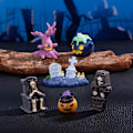 Miniatyrbillede 8 af 8: e Halloween Micro Landskab Miniature Figurer Harpiks Håndværk Gar A13