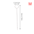 Pikkukuva 1 / 8: DIY Metalinen Silmukan Kääntäjäkoukku Kankaiden Putkien Kääntämiseen 18cm