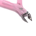Miniatyrbillede 5 af 5: 1 stk manicure saks i rustfrit stål negleklipper plasti Purple