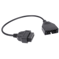 Pikkukuva 2 / 5: 12Pin OBD1–16Pin OBD2-muuntimen sovitinkaapeli GM-diagnostiikkaan