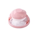 Miniatyrbillede 1 af 5: Hårfjerning Catcher Filter Mesh Tøj Vaskehine Filter L Pink