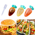 Miniatyrbillede 2 af 5: Mini krydderiflaske Salatdressing Ketchupkrukkedispensere A