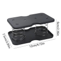 Miniatyrbild 8 av 8: Spring Tissue Box Presenterar Box Spring Tray Automatisk pappersduk White