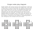 Miniatyrbild 4 av 8: 1Set Europe Board Game Single Diamond Move Schackleksak Klassisk 1pc