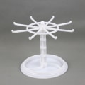 Miniatyrbilde 5 av 8: Smykker Roterende Ring Display Holder Organizer Halskjede Keychai F