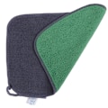 Miniatyrbilde 1 av 8: Absorberende mikrofiberhåndklebilvask Green-gray