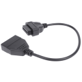 Miniatyrbilde 5 av 5: 12Pin OBD1 til 16Pin OBD2-konverteradapterkabel for GM-diagnose