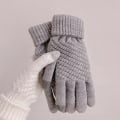 Miniatyrbild 1 av 8: 1 Par Kvinnor Touch Vinterhandskar Höst Vinter Varm Tjock Skiin A4