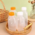 Miniatyrbillede 8 af 8: Gennemsigtig børnevandflaske plastik juiceflaske PET mælkebeholder White 500ml