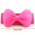 Miniatyrbilde 5 av 5: Kvinner Bowknot Cummerbunds Stretch Bukle Midjebelte Jente Dre Rose red