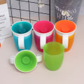Miniatyrbilde 4 av 8: 360 grader kan roteres Magic Cup Baby Learning Drikkekopp Blue
