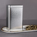 Pikkukuva 1 / 8: Metallinen Retro Square Tea CAN Säilytyskotelo case Packagi Silver