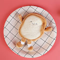 Pikkukuva 6 / 8: Kawaii Toast muhkea kolikkopussi Creative ja leipäkolikkolaukun riipus