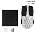 Miniatyrbild 1 av 8: 12*11cm DIY Anti-Slip Universal Style Mouse Sticker Wireless Ga A4