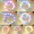 Pikkukuva 2 / 8: LED-höyhenseppelekruunu, valoisa päähine tytöille 4(color light white)