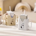 Miniatyrbilde 2 av 8: Juice drikkepose boks justerbare håndtak småbarn baby barn melk Coffee