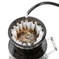Miniatyrbillede 3 af 8: Wave Coffee Dripper Crystal Eye Pour Over Kaffe Funnel Filter Transparent