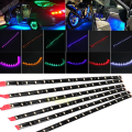 Miniatyrbilde 2 av 5: Vanntett DC 12V motor LED Strip underkroppslys Blue 6Pcs