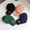 Miniatyrbilde 6 av 8: e Bear Babyskjerf for barn Halsduk Utendørs Hold varmen babyer A2
