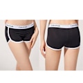 Pikkukuva 4 / 7: Color Block Elastinen vyötärö Boxer Jooga Urheilu Casual löysä alushousu Black XL