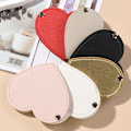 Miniatyrbillede 6 af 8: Folding Pocket Kompakt Spejl Rejse Makeup Tool Pop-up Design Gray