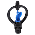 Miniatyrbilde 3 av 8: Roterende vannsprinkler Plenirrigasjon 360 graders automatisk dyse