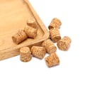 Miniatyrbilde 3 av 8: 10 stk. Koniske naturlige korkpropper til vinflasker 18 10pcs