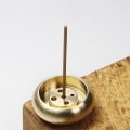 Miniatyrbillede 1 af 7: Mini Røgelse Holder Messing Røgelse Base til Home Office Teahouse