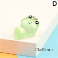 Pikkukuva 8 / 8: Värikäs Luminous Frog Craft Resin Ornament Desktop Miniature O A