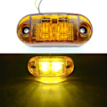 Miniatyrbillede 1 af 5: 1 STK LED-sidemarkeringslys Advarselsbaglygter Auto billys Yellow