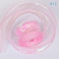 10 Yards Fishtail Organza Bånd 4 cm Reflekterende Iriserende Bølget A12