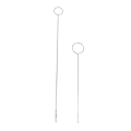 Miniatyrbillede 8 af 8: DIY Metal Syning Loop Turner Krog til at vende stof rør Stra 26.5cm