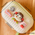 Miniatyrbild 7 av 8: e Mini Portable Medicine Box A Week Multi Grid Split Tablets Se A9