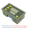 Miniatyrbild 3 av 10: DC 12V 20A Digital Display Tidsfördröjning Relä Timing Timer