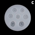 Pikkukuva 1 / 8: 1 kpl Mini Cherry Blossom Peach Blossom mold DIY Mousse C