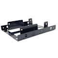 Miniatyrbillede 4 af 5: 2,5 til 3,5 harddiskbeslag Harddisk Dobbelt Desktop SSD-montering