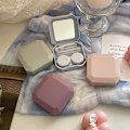 Pikkukuva 3 / 8: Candy Color Piilolinssit Box Yksivärinen Kannettava piilolinssi Light pink