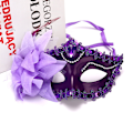 Miniatyrbilde 1 av 8: Halloween Princess Maske Stor Lilje Maske Prinsessekjole Maske PP 20*10*10