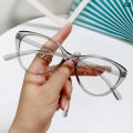 Miniatyrbillede 8 af 8: Trendy Cat Eye Triangle Frame Solbriller Kvinder Vintage Sun Glas A5