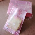 Miniatyrbillede 8 af 8: 100 stk. Hine Sealing Æggeblomme Sprød Snowflake Emballagepose DIY A