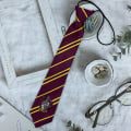 Miniatyrbillede 1 af 5: 33 cm slips Magic College Student Badge Costume Accessories Co Wine red