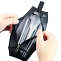 Pikkukuva 4 / 5: Meikkisivellin case kosmeettinen hygieniatarvike Mesh Bag Organizer B A