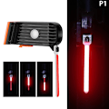 Miniatyrbilde 1 av 8: Photon Drop Light USB oppladbar sykkelbaklykt 3 Light M 1
