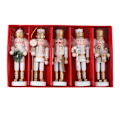 Miniatyrbilde 8 av 8: 1 Stk 12CM Nøtteknekker Puppet Soldat Anheng Jule Decor Doll